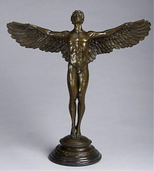 icarus bronze sculpture this sculpture is a famous replica of