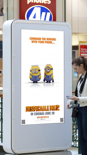 ... Me 2 with pan-European interactive OOH campaign featuring the Minions