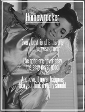 Homewrecker Quotes About Sayings Picture