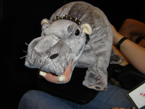 Abby Sciuto's hippo Bert Image