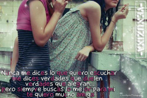 Qiero ♥ y un dia veras qe estaremos reunidas tomando mate y muertas ...