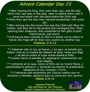 Advent Calendar Day 23