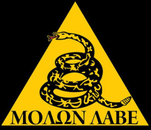 Molon Labe - Come and take them