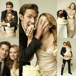 Jim and Pam The Office Wedding