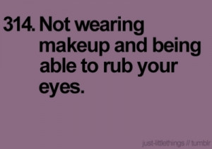 eyes, funny, makeup, purple, quote, true