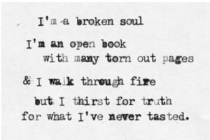broken soul...