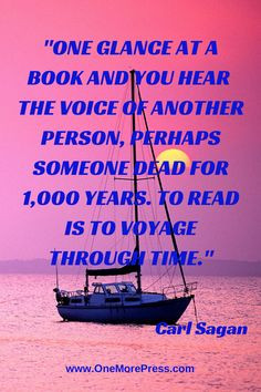book and you hear the voice of another person, perhaps someone dead ...