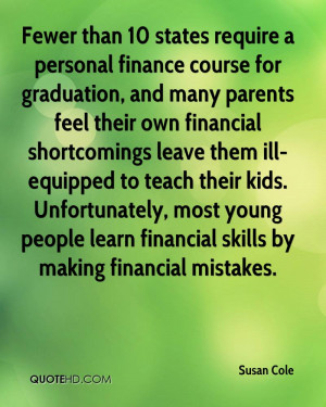 Fewer than 10 states require a personal finance course for graduation ...
