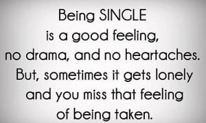 About Being Single