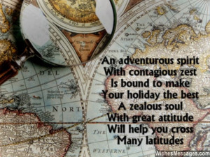 Sweet quote to wish bon voyage