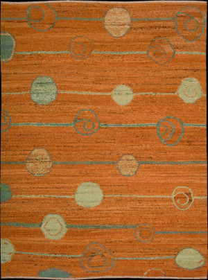 Orange Area Rugs