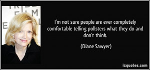 not sure people are ever completely comfortable telling pollsters ...