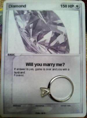 10 Commitment: Pokemon Card Marriage Proposal