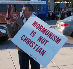 Anti Mormon Protesters The
