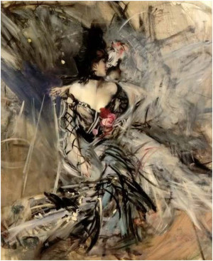 10. Giovanni Boldini - Spanish Dancer at the Moulin Rouge