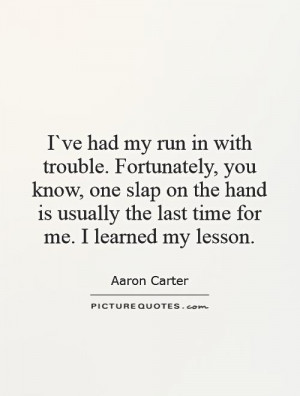 Lesson Learned Quotes