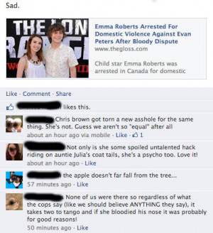 Emma Roberts’ Arrest Reminds Everyone That Pretty, Rich White Girls ...