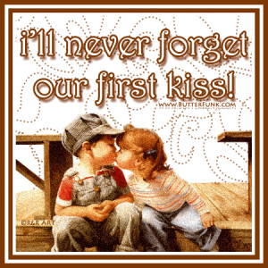kisses_first_kiss.gif - Baci glitter grafica immagini romantiche gif ...