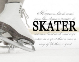 FIGURE SKATING SKATER Figure Skatin g Ice Skate Definition Photo Print ...