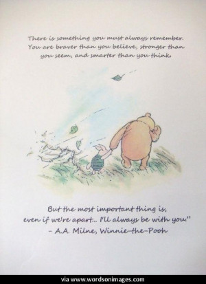 Quotes by winnie the pooh