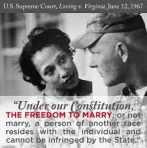 ... Court ruled that Virginia’s ban on interracial marriages was