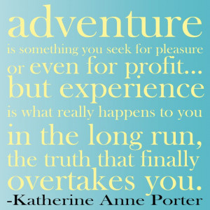 ... overtakes you. - Katherine Anne Porter #travel #quotes #travelquotes