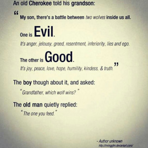 great #true #beautiful #quote about the #battle between #evil and # ...