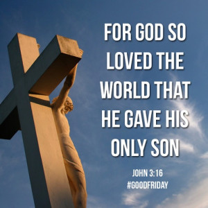 ... Good Friday! #GoodFriday #Friday #Jesus #Easter #Cross #Bible #