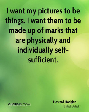 Self Sufficient Quotes
