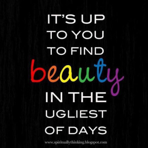 Find beauty