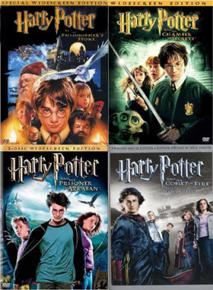 HARRY POTTER 1-6 and lets cross our fingers that that 7th (part 1 and ...