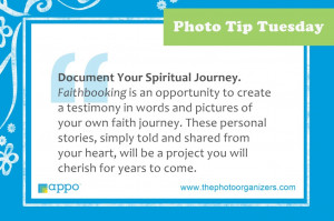 Photo Tip Tuesday: Document Your Spiritual Journey