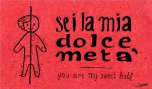 Learn to say 'I love you' in italian: in pictures