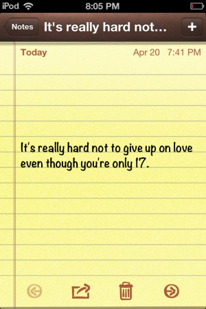 It's a hard knock life.