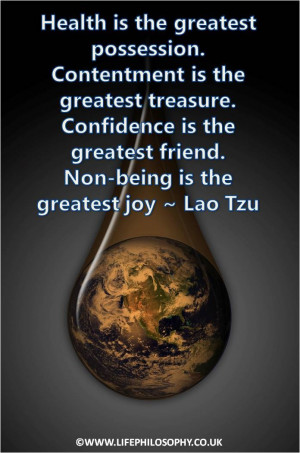 Life Quote - Lao Tzu www.lovehealsus.net