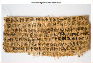 papyrus_front_lg jesus wife ancient egyptian christianity