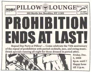 Prohibition: Prohibition Ends At Last! picture by OneEightyFour ...