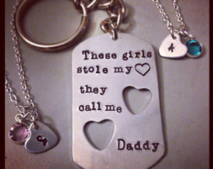... dog tag an d necklace set hand stamped jewelry these girls stole my