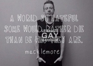 Macklemore Quotes Same Love