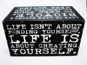 Vintage Quote Black White Adult Kids Bedroom Wooden Storage Toy Box ...