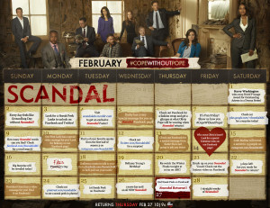 Cope Without Pope Month Scalendar