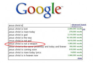 More weirdness from Google suggest