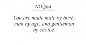 Rule of a Gentleman