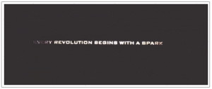 ... Hunger Games Catching Fire Logo RevealEvery revolution begins with a