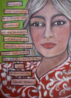 Inspirational, Wall Art, Original Painting, 11X14, Goddess, Woman ...