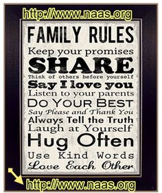 Family Values, and how to love and appreciate your family. Family ...