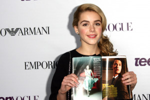 Actress Kiernan Shipka attends the Teen Vogue Young Hollywood party on ...