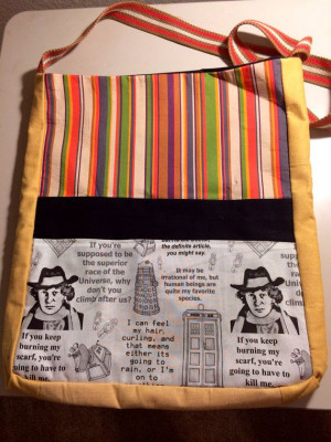 Doctor Who 4th Doctor Quotes and Scarf by TracyMichelleCouture, $45.00