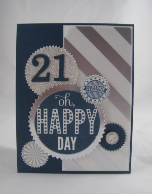 Starburst Sayings birthday card -Stampin' Up by Miechelle Weber www ...