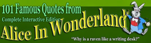 101 Famous Quotes From Alice In Wonderland